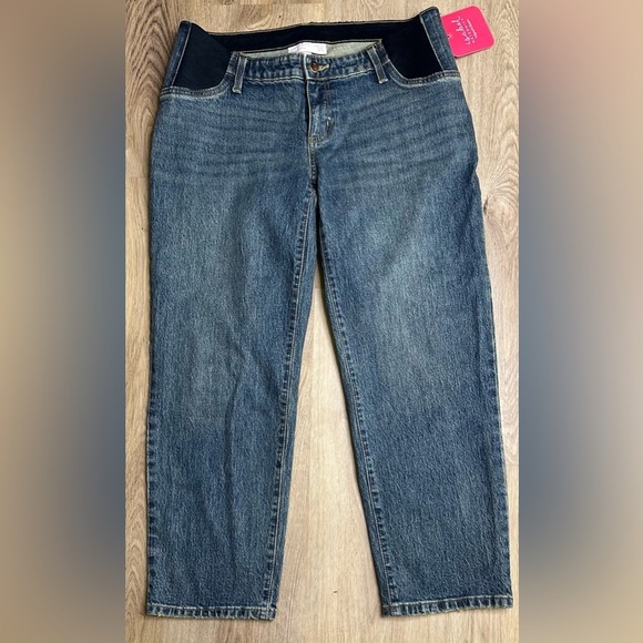 Isabel Maternity Vintage Straight Panel Jeans size 4 - Picture 1 of 8
